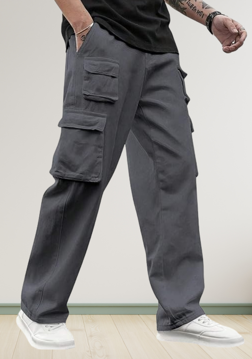 Men's Cargo Pants (Pack of 2)